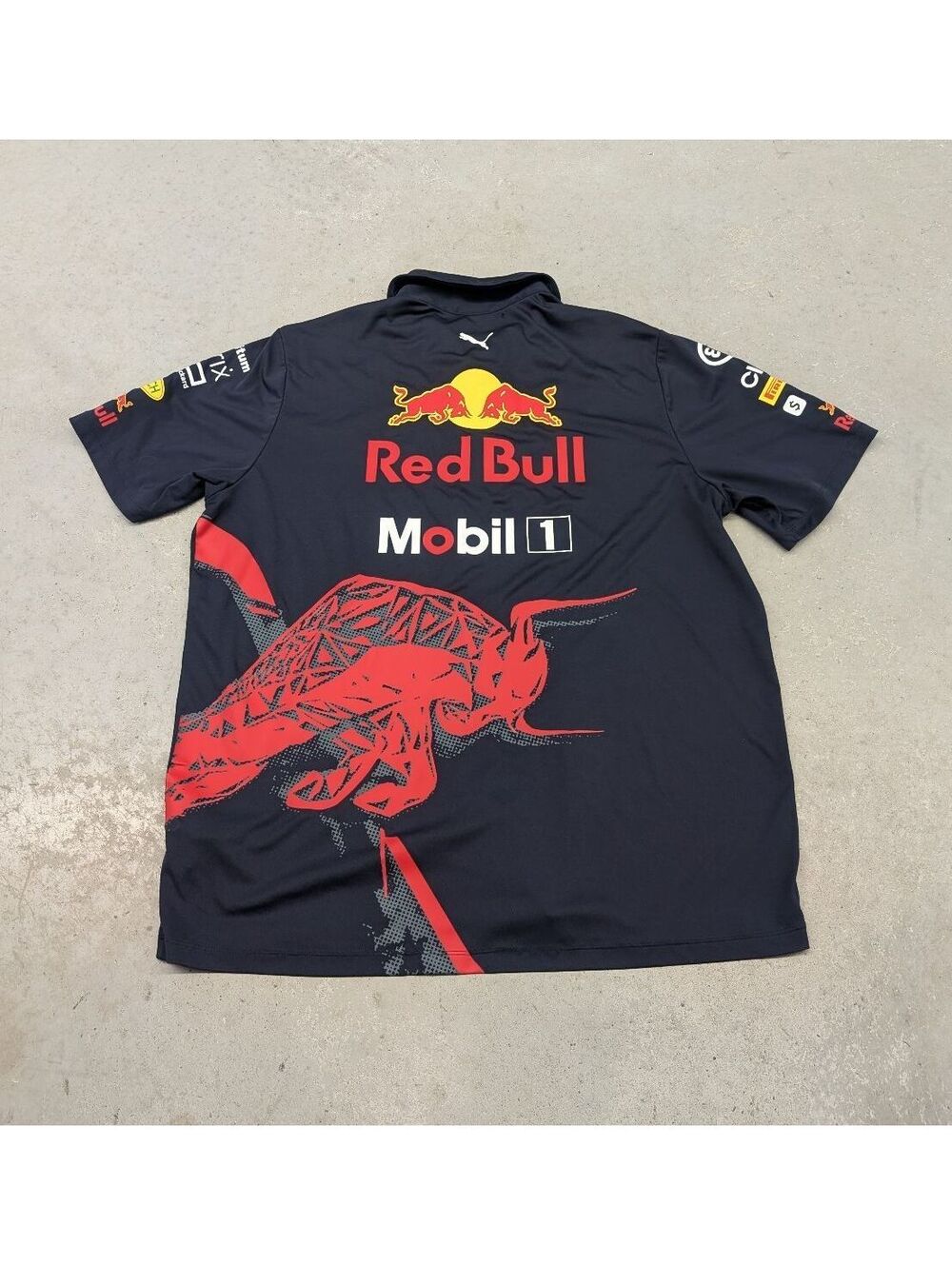 Puma Red Bull F1 Racing Team Polo shirt Tag Heuer
